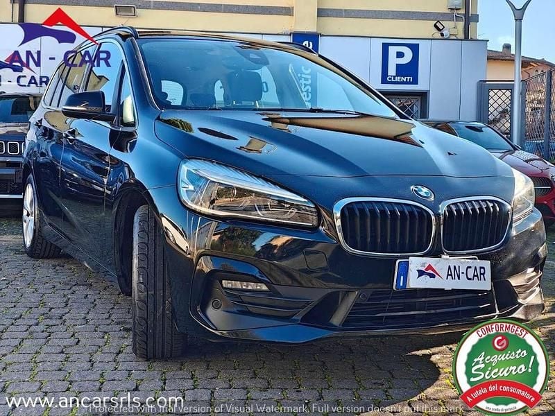 Usata BMW 220 Gran Tourer 190 CV (139 kW) 2021 Nero Monovolume