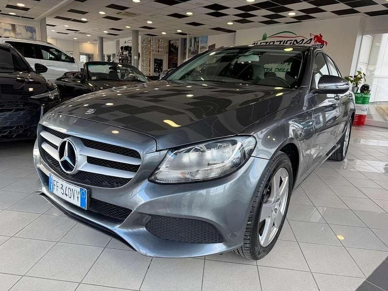 Usata Mercedes C180 116 CV (85 kW) 2016 Grigio Berlina