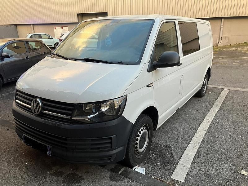 Usata VW T6 150 CV (110 kW) 2018 Bianco Furgone