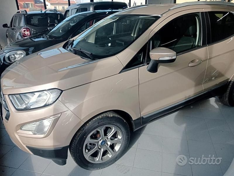 Giallo Usata 2019 Ford Ecosport SUV | 13.000 € (Buon prezzo) - Immagine 1/4