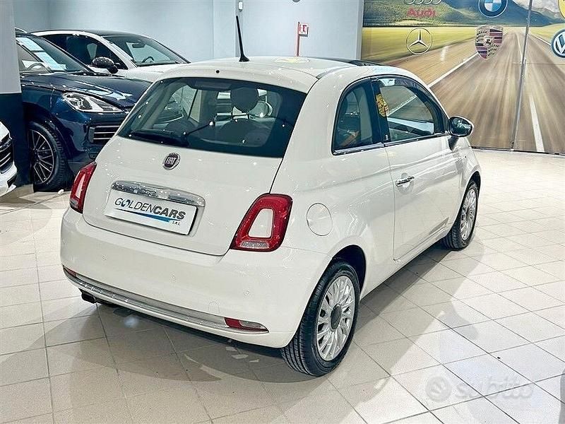 Usata Fiat 500 Lounge 70 CV (51 kW) 2017 Bianco Berlina