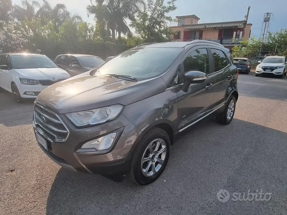 Usata Ford Ecosport 125 CV (91 kW) 2019 Grigio scuro SUV