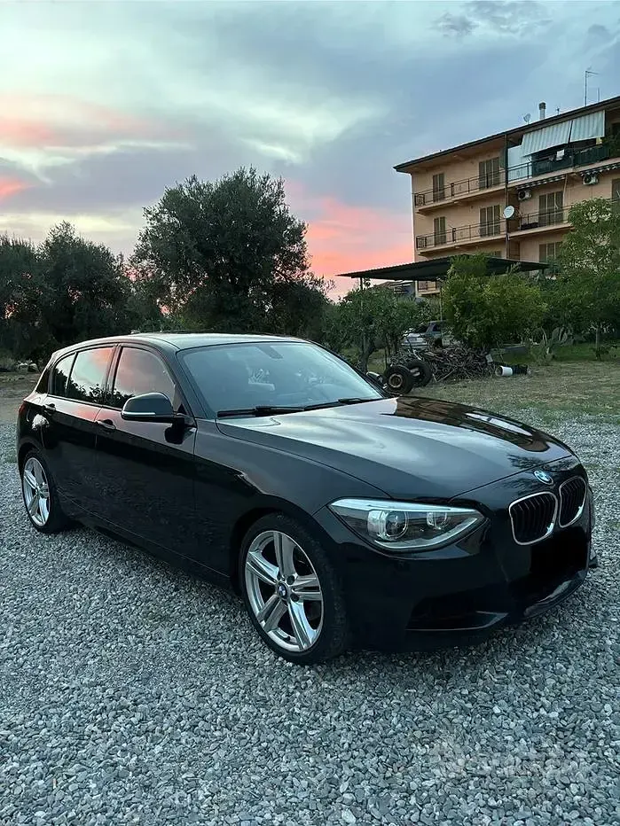 Usata BMW 125 Efficient Dynamics 218 CV (160 kW) 2013 Nero Utilitaria
