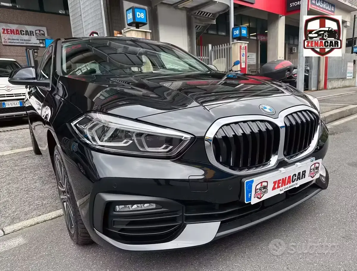 Usata BMW 116 Advantage 116 CV (85 kW) 2022 Nero Utilitaria