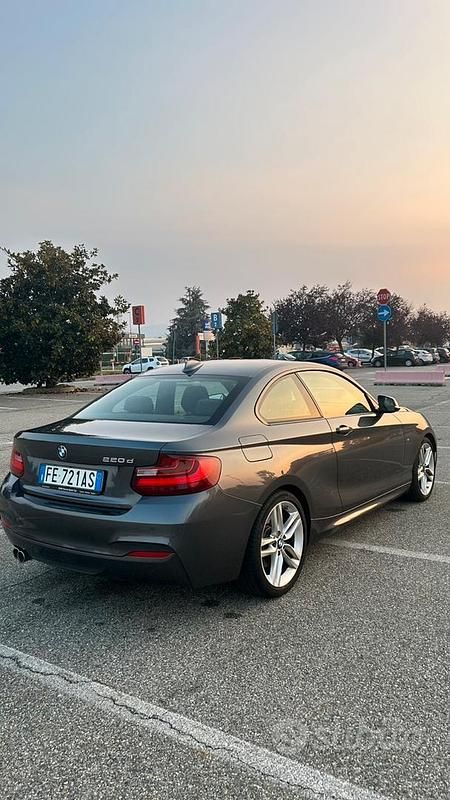Usata BMW 220 M Sport 2016 Grigio Coupé