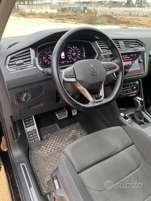 Usata VW Tiguan 150 CV (110 kW) 2021 Nero SUV
