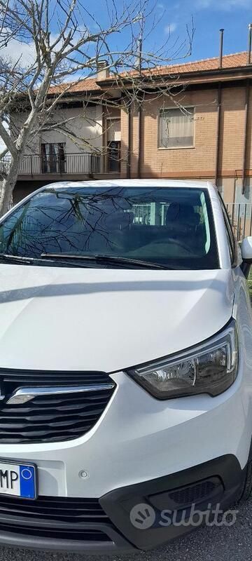 Bianco Usata 2020 Opel Crossland SUV | 10.900 € (Buon prezzo) - Immagine 1/4