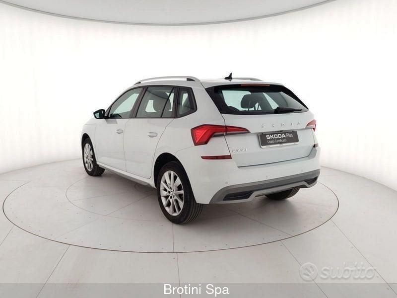 Usata Skoda Kamiq Style 110 CV (80 kW) 2022 Bianco SUV