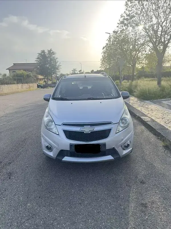 Usata Chevrolet Spark LT 82 CV (60 kW) 2011 Grigio Utilitaria