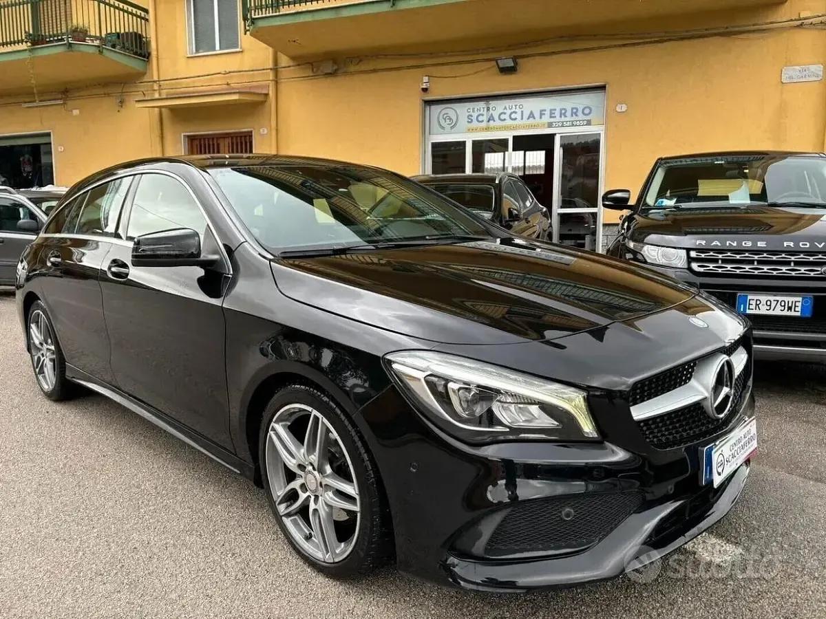 Usata Mercedes CLA220 136 CV (100 kW) 2016 Nero Berlina
