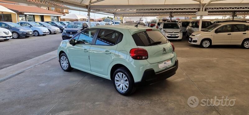Usata Citroën C3 Shine 102 CV (75 kW) 2019 Verde Utilitaria