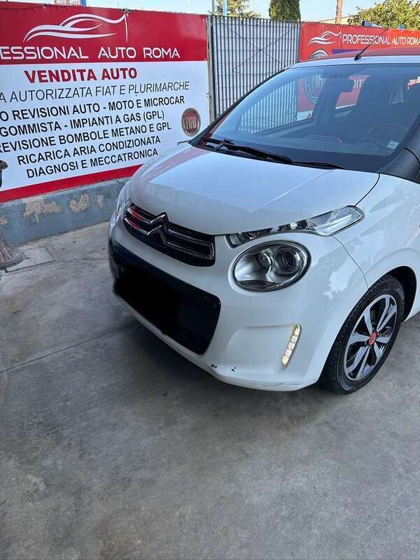 Usata Citroën C1 PureTech 82 CV (60 kW) 2017 Bianco Utilitaria