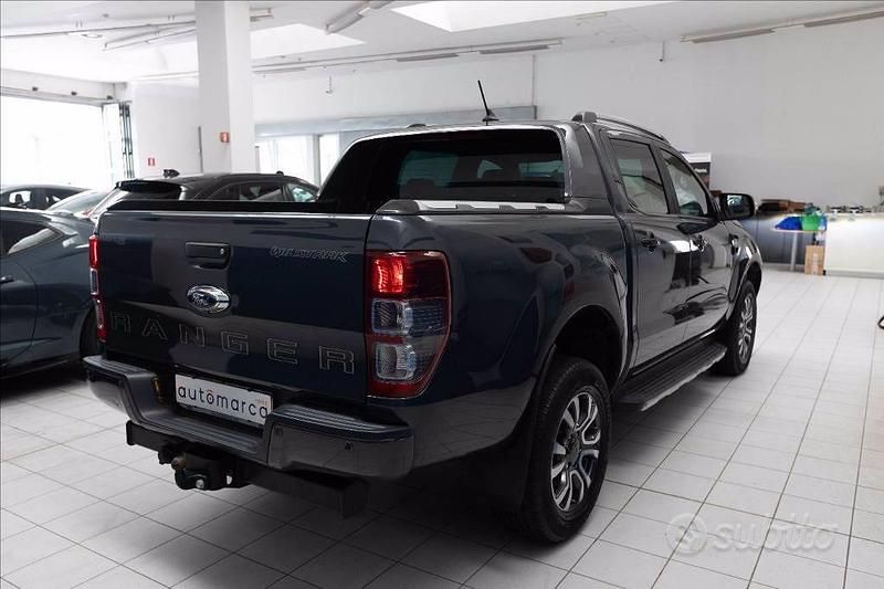 Usata Ford Ranger Wildtrack 213 CV (156 kW) 2021 Grigio metallizzato Pick-up