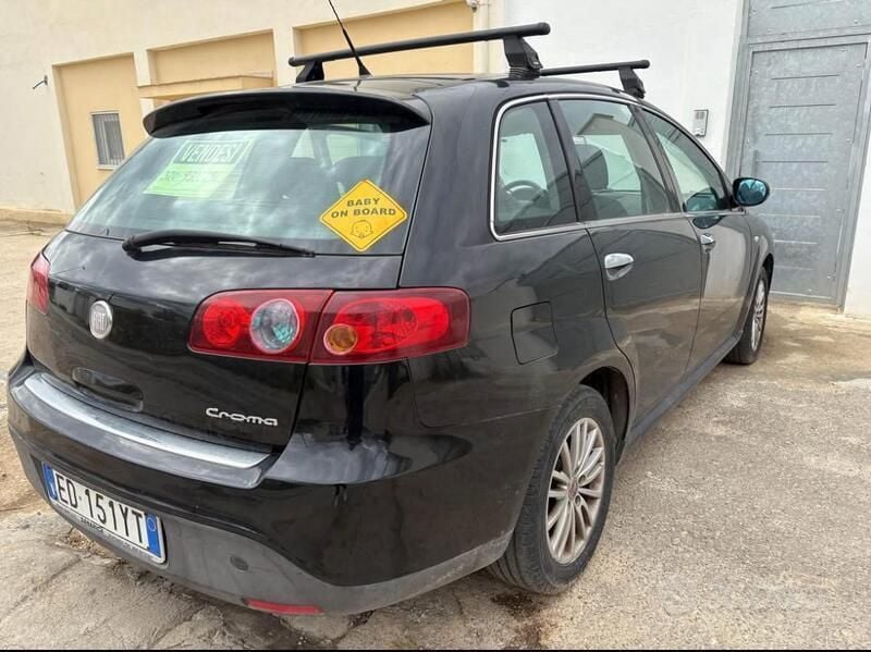 Usata Fiat Croma 150 CV (110 kW) 2010 Nero Station wagon