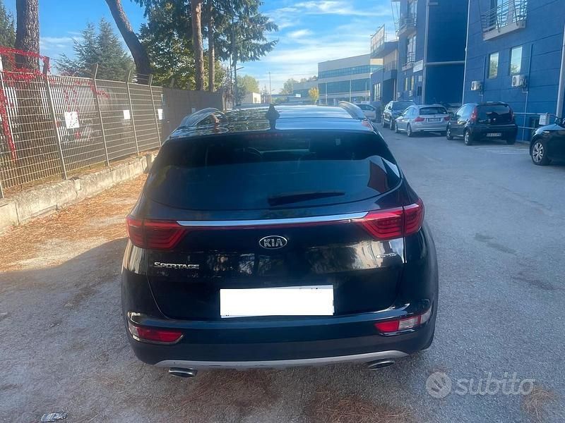 Brugt Kia Sportage GT-Line 185 HK (136 kW) 2017 Sort SUV