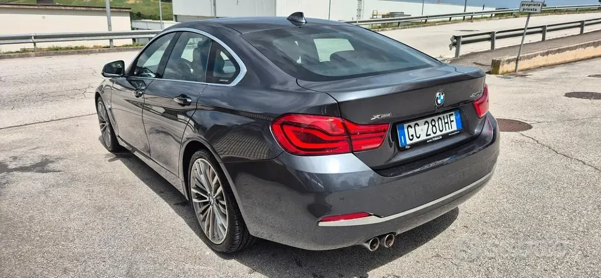 Usata BMW 420 Coupé Luxury Line 190 CV (139 kW) 2019 Grigio Coupé