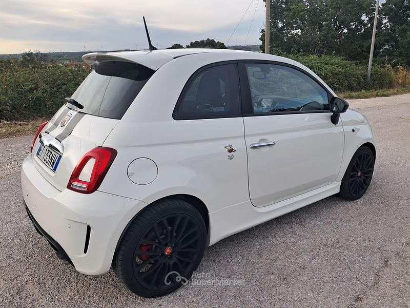 Usata Abarth 595 Turismo 160 CV (117 kW) 2013 Bianco Berlina