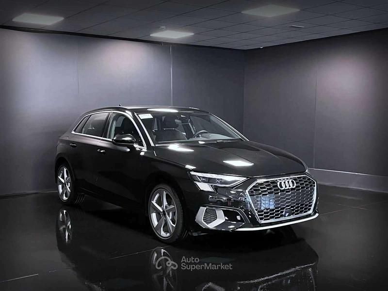 Usata Audi A3 Advanced 150 CV (110 kW) 2023 Nero Berlina