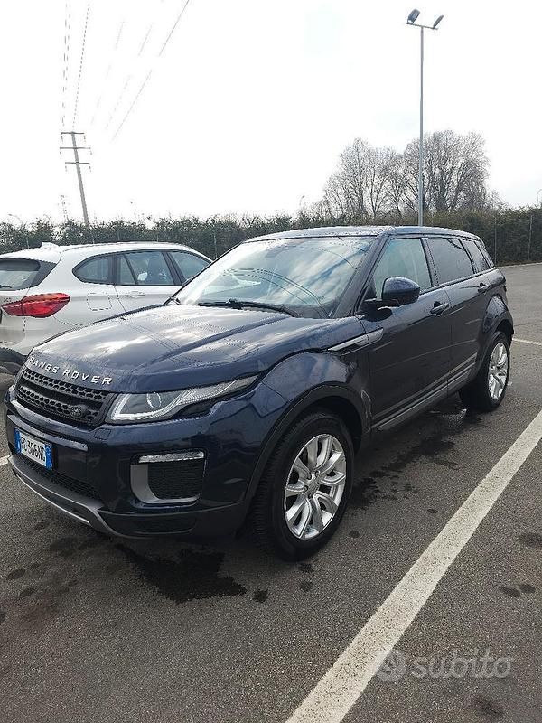 Usata Land Rover Range Rover evoque SE Dynamic 150 CV (110 kW) 2016 Blu Berlina