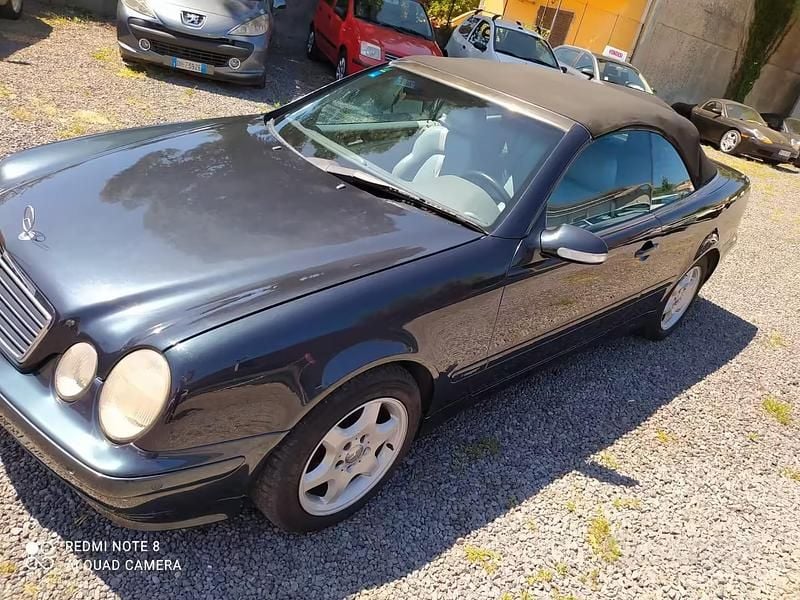 Usata Mercedes CLK230 Avantgarde 197 CV (144 kW) 2001 Blu Cabrio