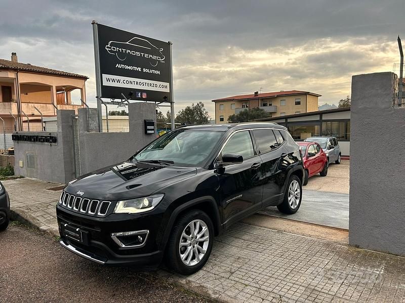 Usata Jeep Compass Limited 119 CV (87 kW) 2017 Nero SUV
