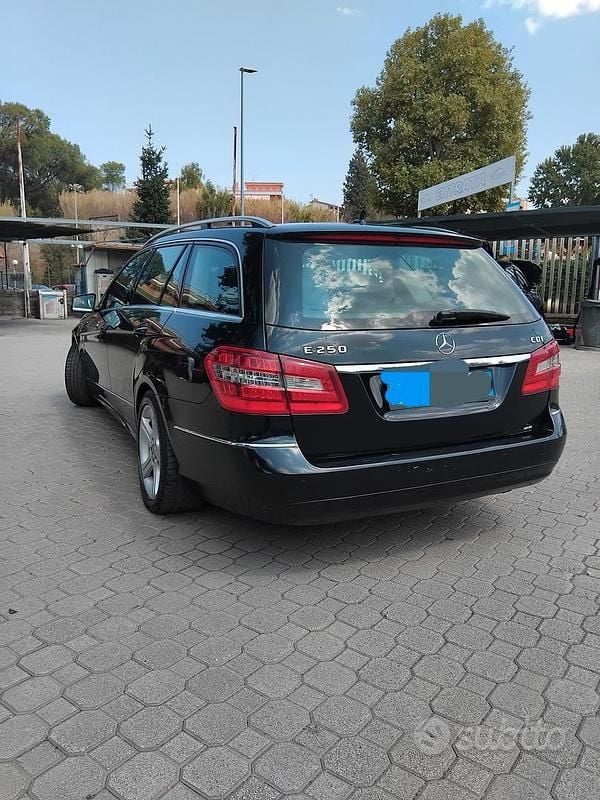 Usata Mercedes E250 2009 Nero Station wagon