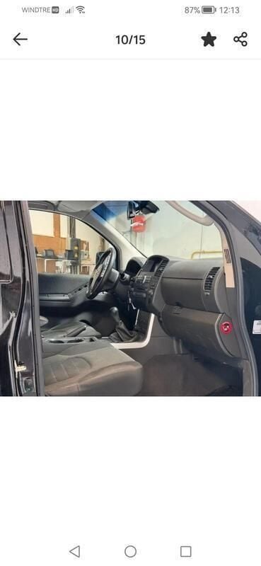 Usata Nissan Navara 190 CV (139 kW) 2012 Nero Pick-up