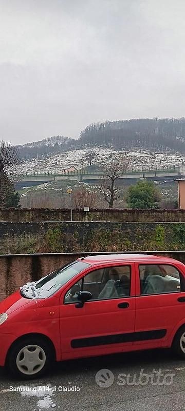 Usata Chevrolet Matiz 1999 Rosso Utilitaria