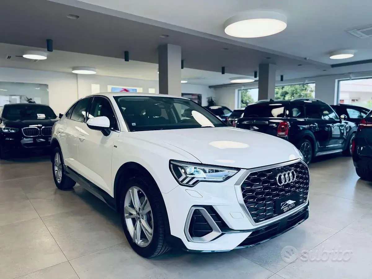 Usata Audi Q3 Sportback S-Line 150 CV (110 kW) 2019 Bianco SUV