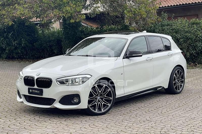 Usata BMW 116 M Sport 116 CV (85 kW) 2018 Bianco Utilitaria