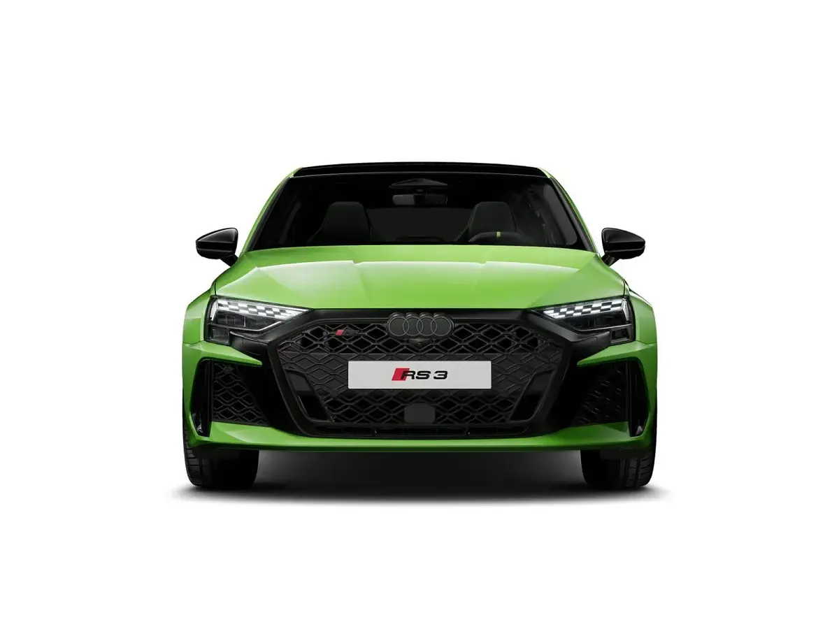 Nuova Audi RS3 Comfort 400 CV (294 kW) 2026 Verde kyalami Berlina
