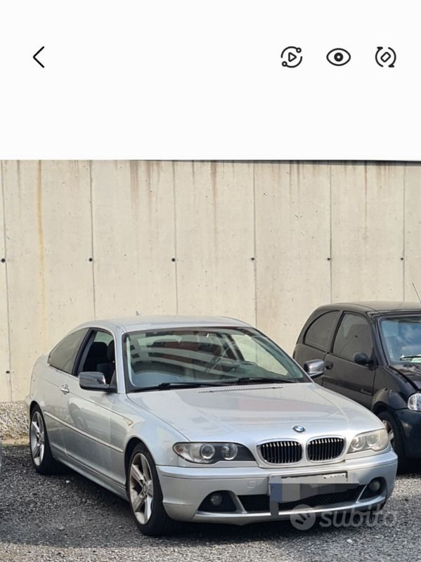 Usata BMW 320 150 CV (110 kW) 2003 Grigio Coupé