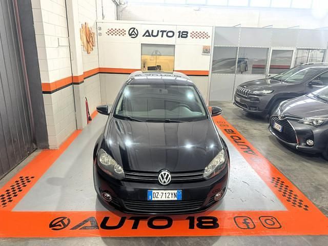 Usata VW Golf VI Highline 122 CV (89 kW) 2009 Nero Utilitaria