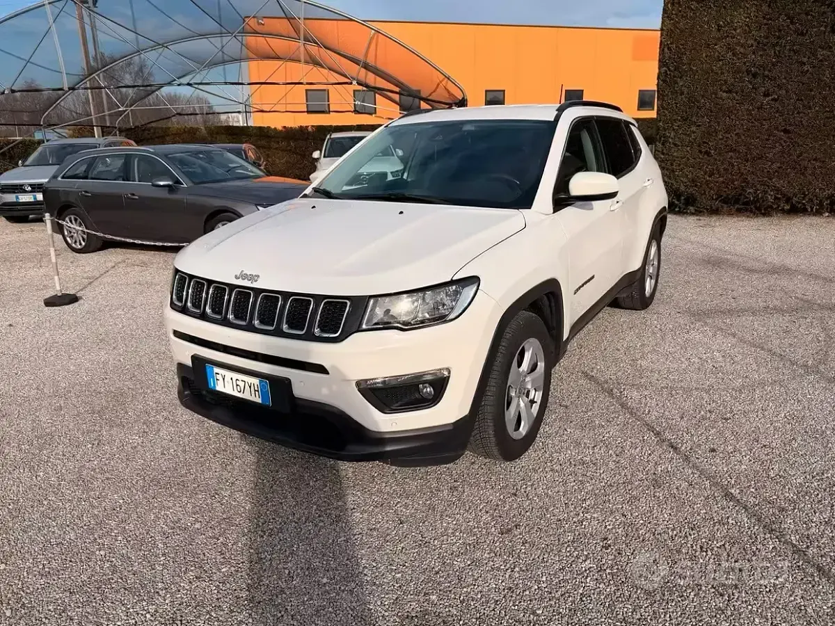 Usata Jeep Compass Longitude 120 CV (88 kW) 2019 Bianco SUV