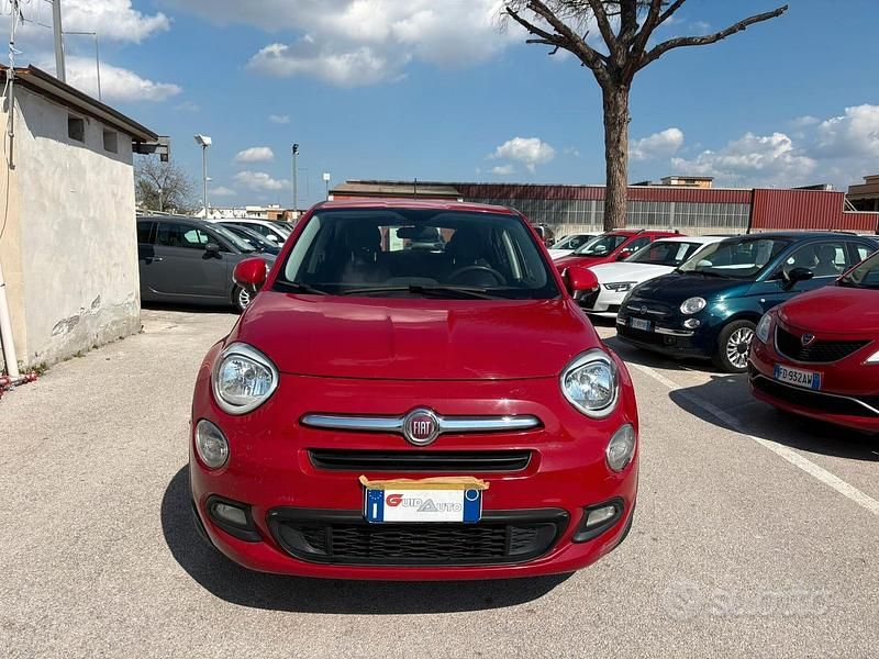 Usata Fiat 500X Business 95 CV (69 kW) 2016 Rosso SUV