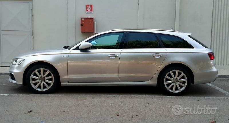 Usata Audi A6 Advanced 177 CV (130 kW) 2013 Grigio Station wagon