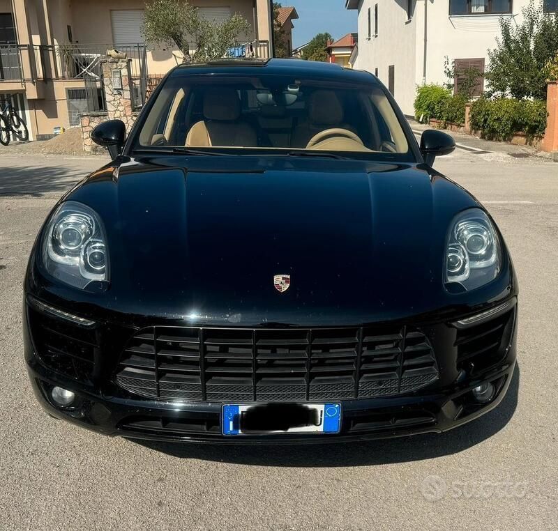 Usata Porsche Macan S 250 CV (183 kW) 2014 Nero SUV