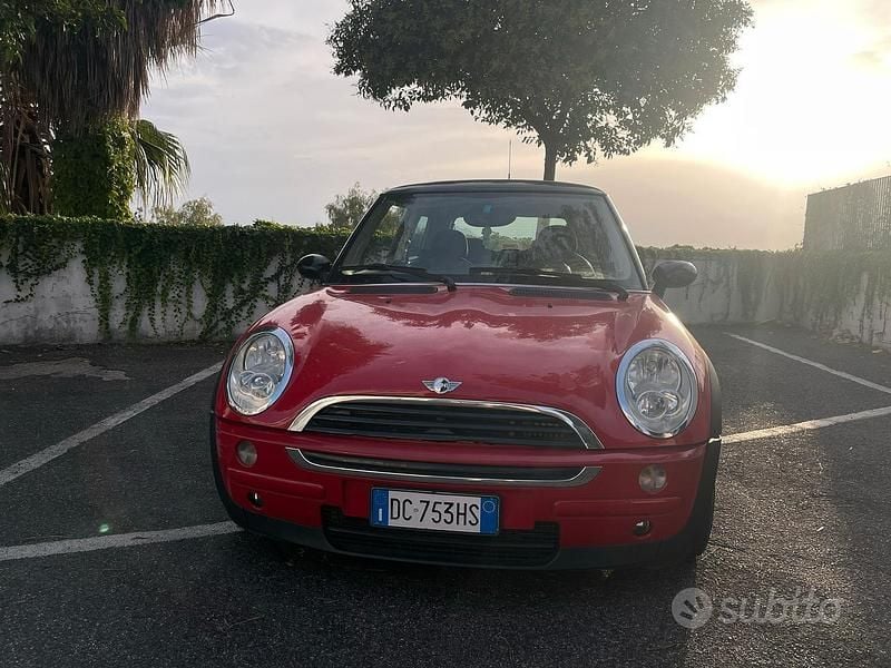 Usata Mini Cooper 2006 Rosso Utilitaria