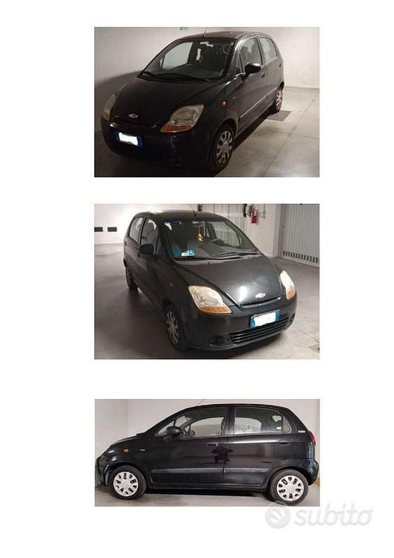 Nero Usata 2006 Chevrolet Matiz Due volumi | 300 € - Immagine 1/4