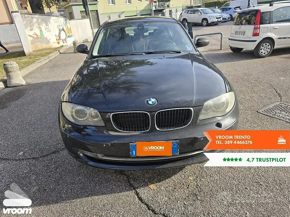 Usata BMW 120 177 CV (130 kW) 2007 Nero Utilitaria