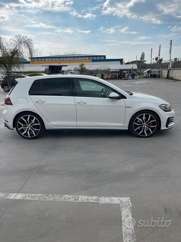 Usata VW Golf VII GTI 2018 Bianco Berlina