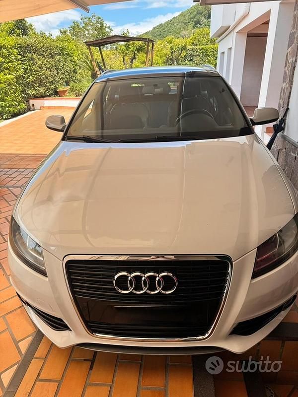 Usata Audi A3 S-Line 2012 Bianco Berlina