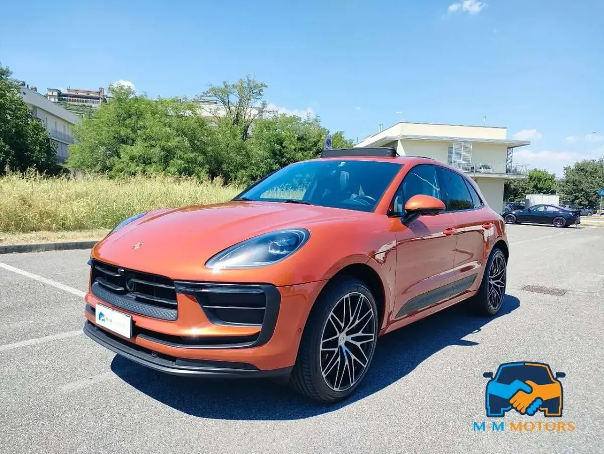 Usata Porsche Macan 265 CV (194 kW) 2021 Arancione SUV