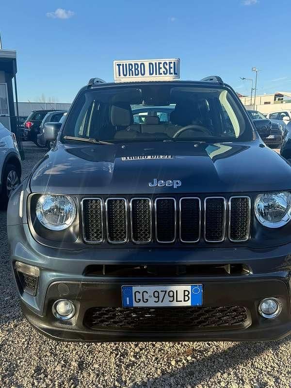 Usata Jeep Renegade Longitude 131 CV (96 kW) 2021 Blu/azzurro SUV