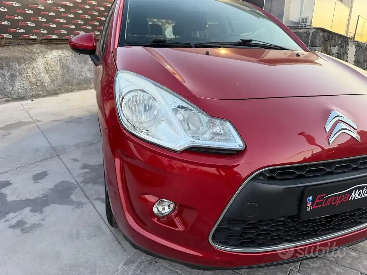 Usata Citroën C3 Exclusive 82 CV (60 kW) 2013 Rosso Berlina