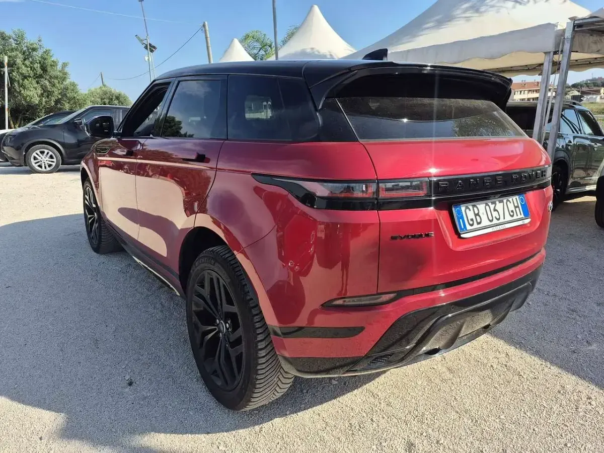 Usata Land Rover Range Rover evoque R-Dynamic 179 CV (131 kW) 2020 Rosso SUV