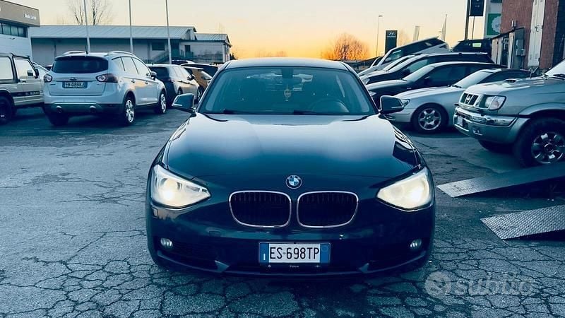 Usata BMW 116 Efficient Dynamics 116 CV (85 kW) 2013 Blu Utilitaria