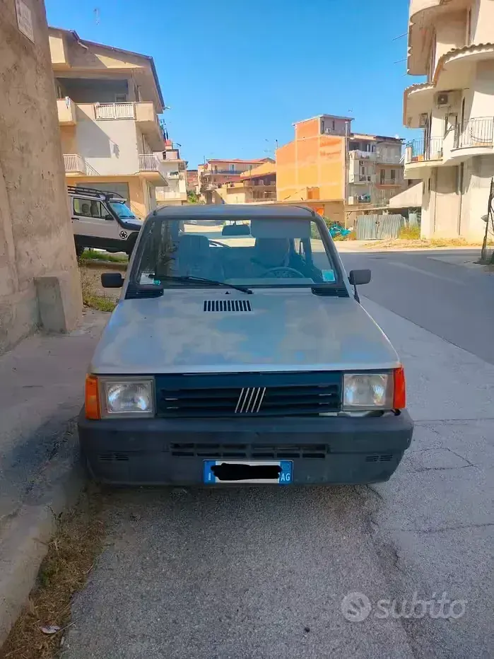 Usata Fiat Panda 54 CV (39 kW) 2003 Grigio Utilitaria