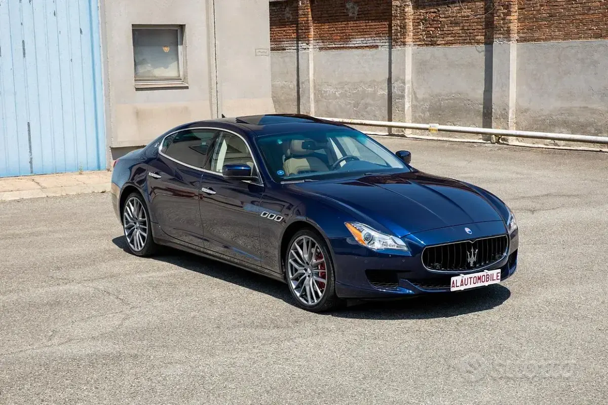 Usata Maserati Quattroporte 410 CV (301 kW) 2014 Bluazzurro Berlina