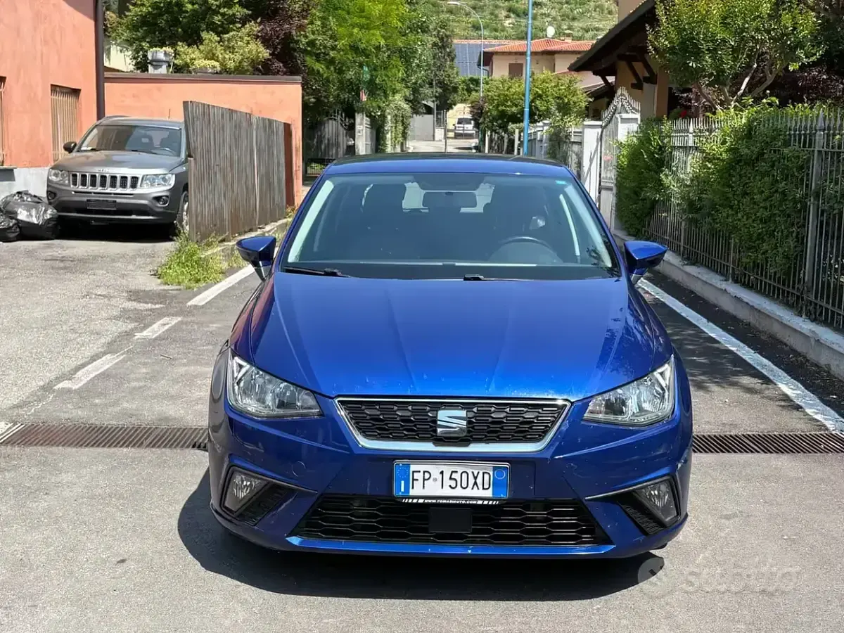 Usata Seat Ibiza XCELLENCE 80 CV (58 kW) 2018 Blu Utilitaria